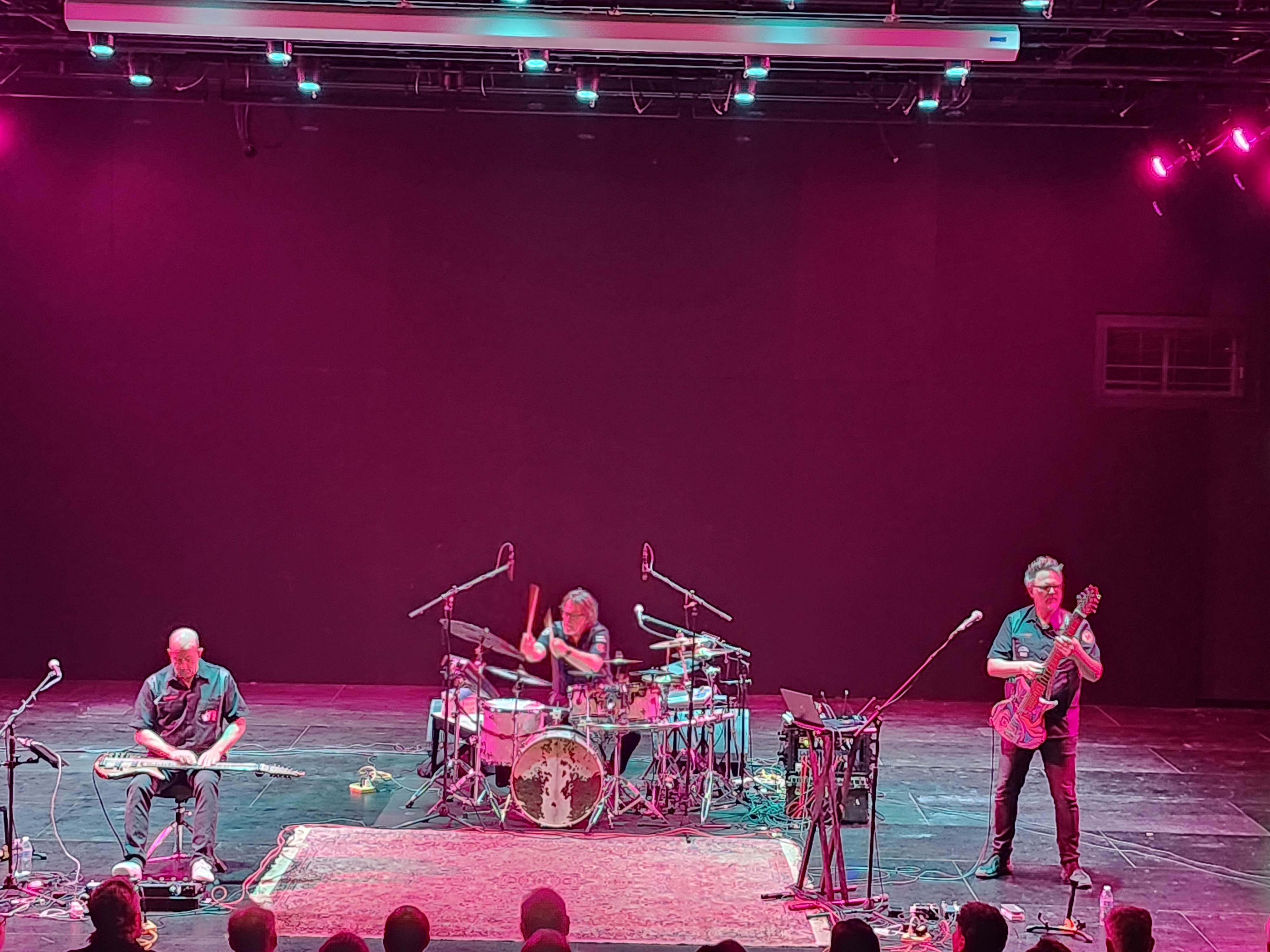 Stick Men live at Bornemann Theatre — Tony Levin, Pat Mastelotto, Markus Reuter